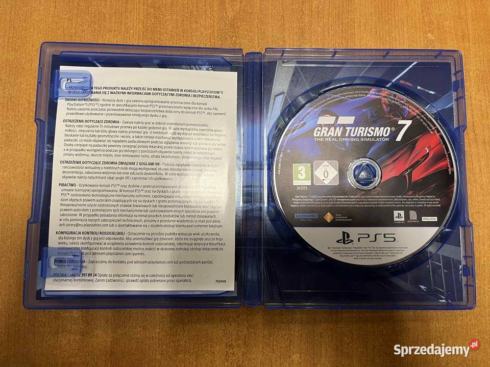 Gran Turismo 7 PlayStation 5 5 pudełkowa warmińsko-mazurskie