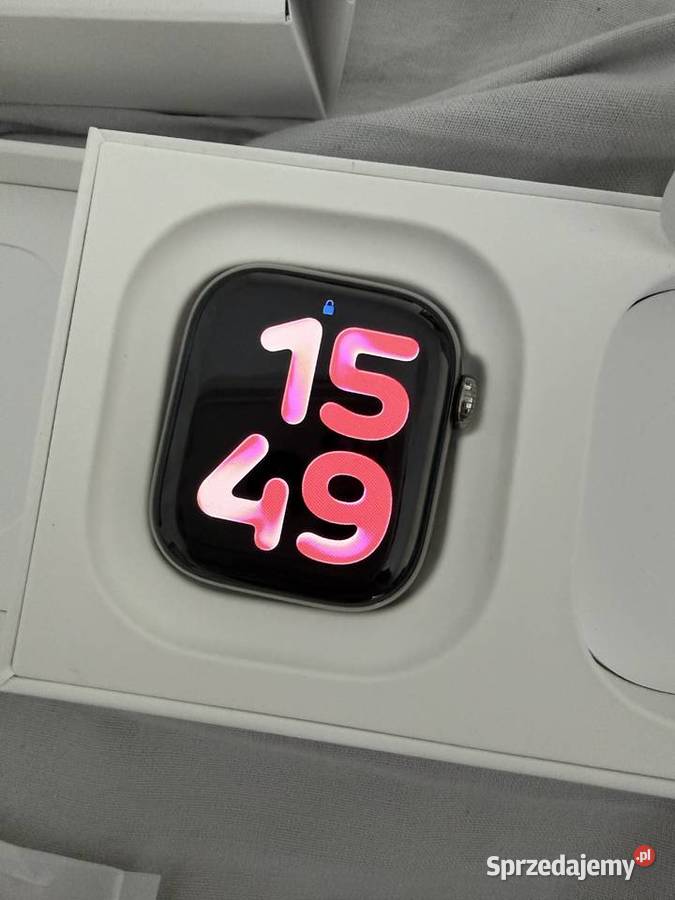 Apple Watch Series 11 42 mm Natural Titanium 100 wielkopolskie Środa Wielkopolska