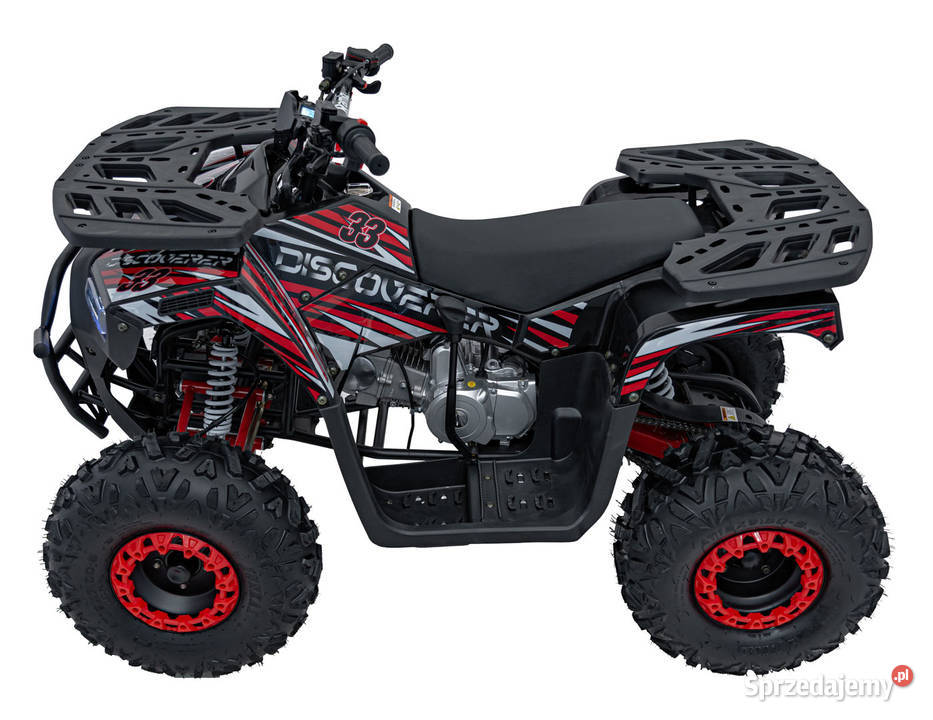 Quad Spalinowy Discoverer 125cc czerwony