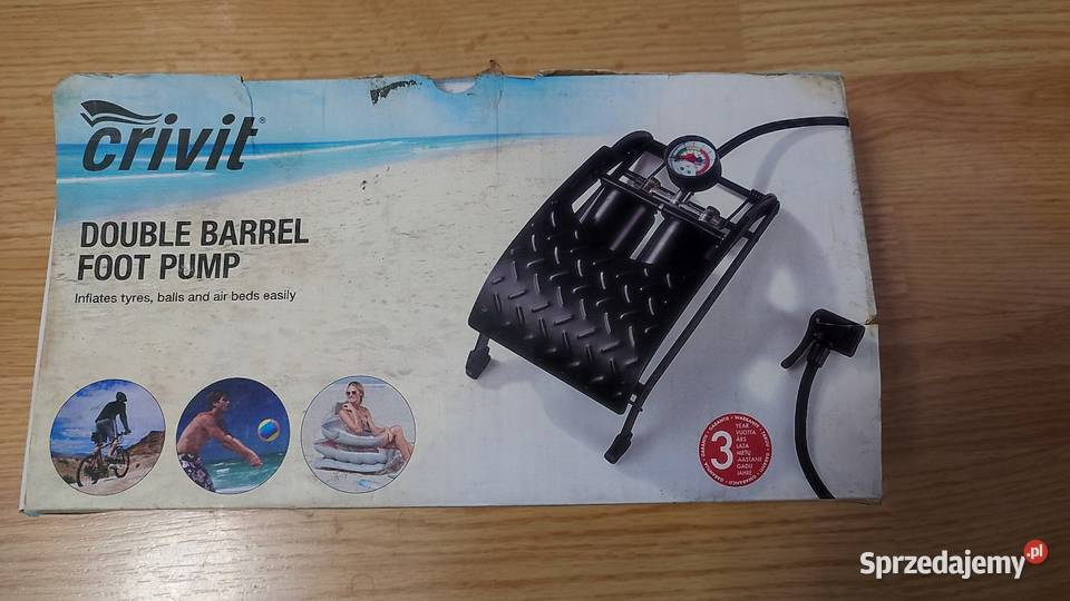 Pompka samochodowa dwu tłokowa