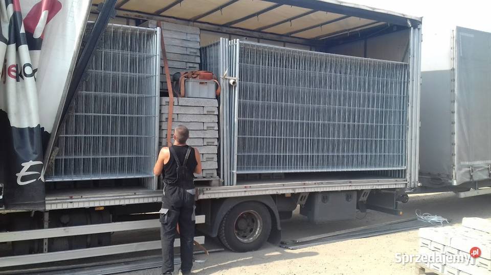Ogrodzenie budowlane mobilne tymczasowe Gostyń ocynk wielkopolskie sprzedam