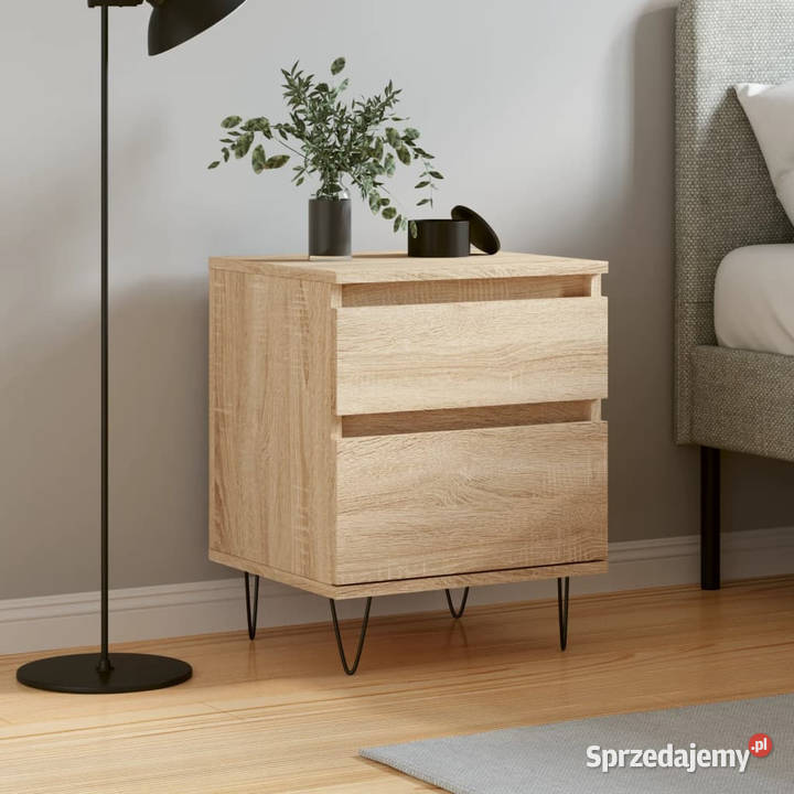 Szafka nocna dąb sonoma 40x35x50 materiał Warszawa