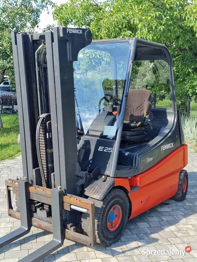 Wózek widłowy Linde E25 elektryczny TANIO okazja elektryczny