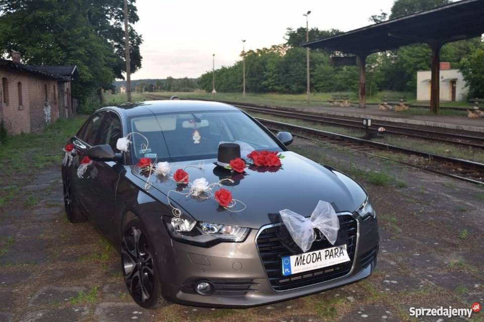 AUTO DO ŚLUBU KLASY LIMUZYNA PREMIUM AUDI A6 C7 Zielona Góra