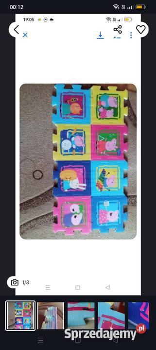 Puzzle piankowe świnka Peppa Kowalec