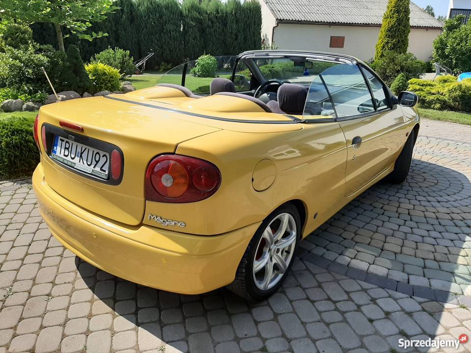 Renault Megane I cabrio lift 16 16v LPG alufelgi centralny zamek Stopnica sprzedam