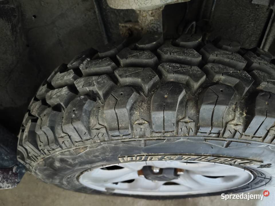 Oponki terenowe w super stanie mt 4 16cale Dragany