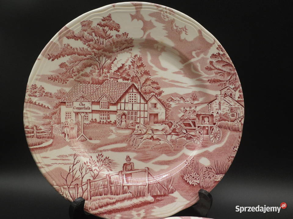 Dwa talerze z kolekcji Luneville English Style Raszków