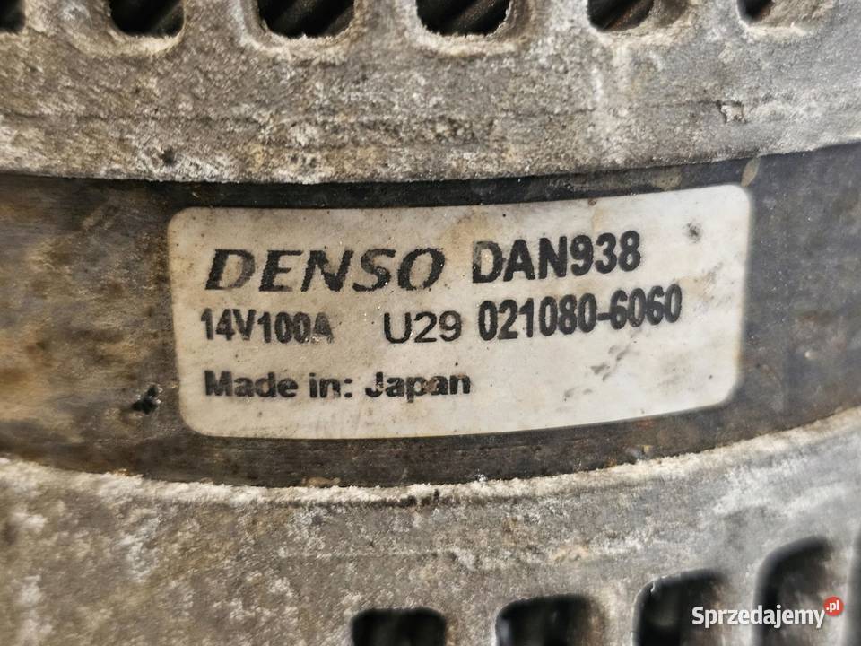 Toyota Avensis T27 22 D4D 1ADFTV 12r alternator osobowe sprzedam