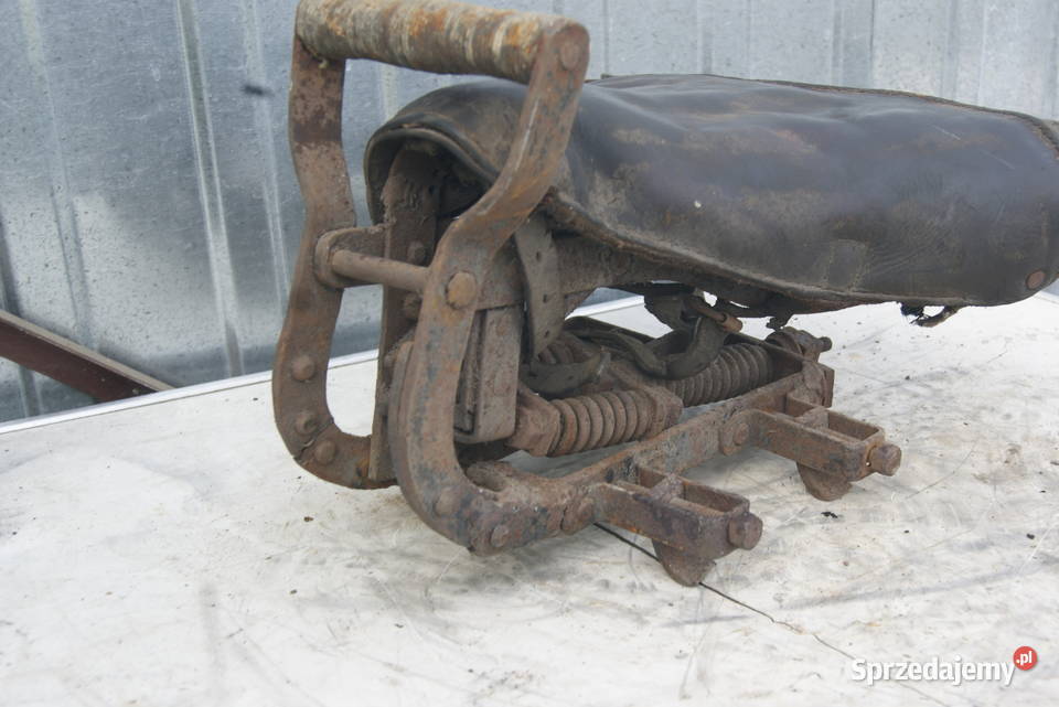 SIEDZENIE SKÓRZANE LATA 20 LATA 30 Rybnik