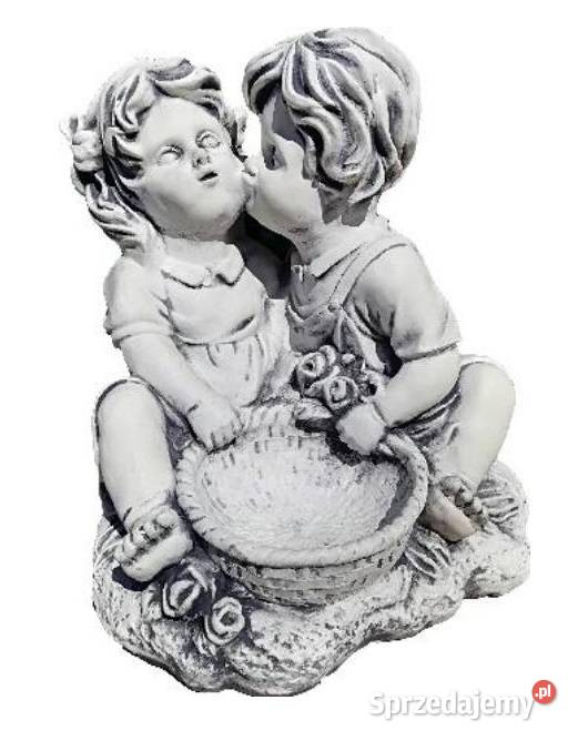 FIGURKA OGRODOWA betonowa rzeźba DZIECI D89 opolskie Nysa