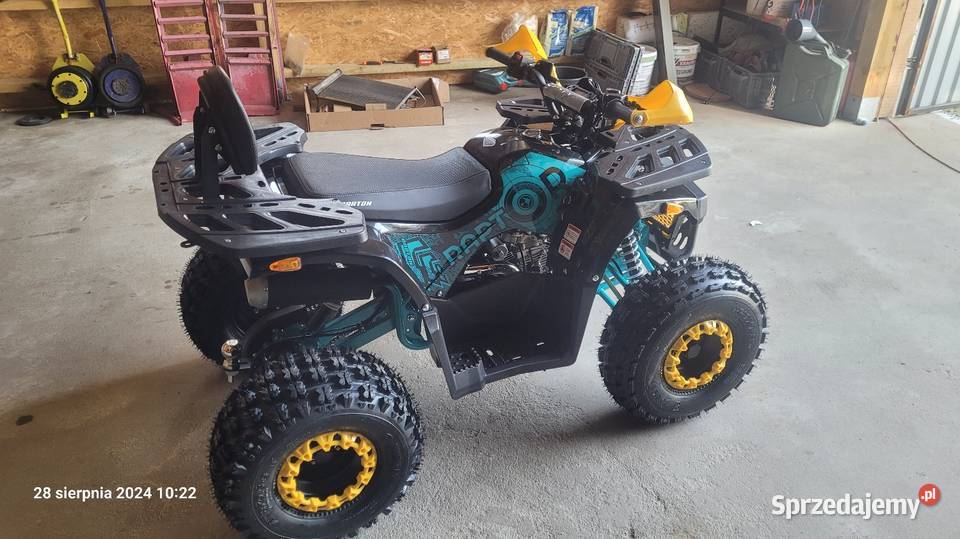 NÓWKA QUAD barton z gwarancją 125 z wstecznym Biskupice Oławskie