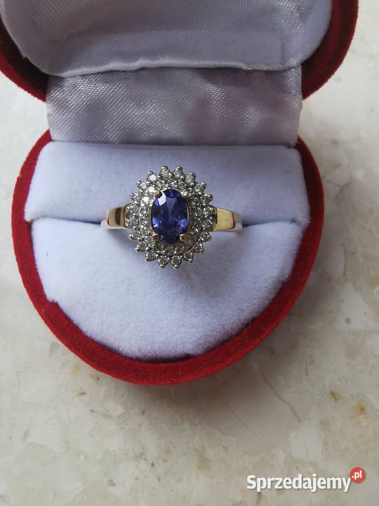 Złoty pierścionek 585