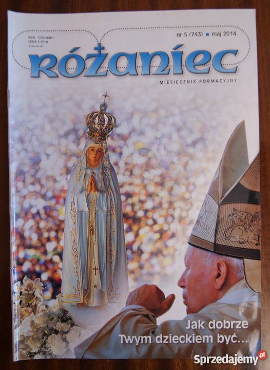 Różaniec miesięcznik formacyjny maj 2014 Parczew