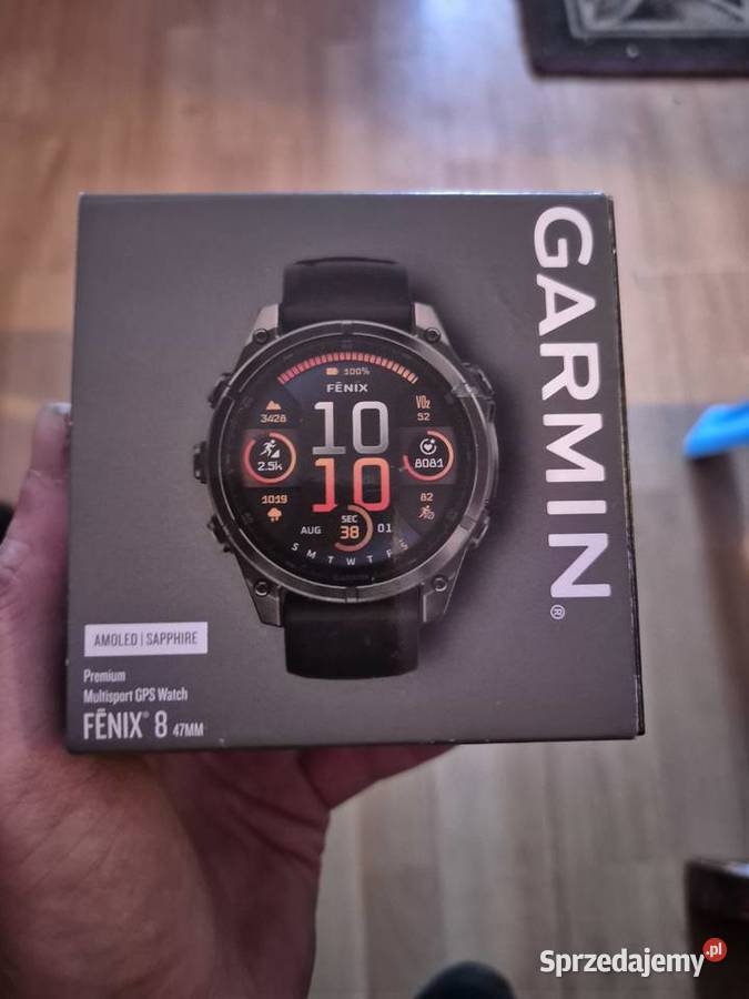 Garmin 8 Amoled Sapphire DLC Titanium 47mm Poznań