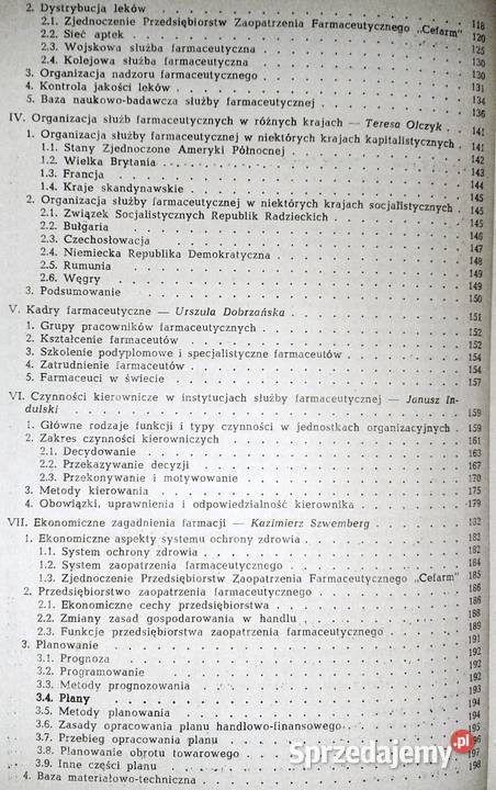 Farmacja społeczna Janusz Indulski lubelskie Chełm sprzedam