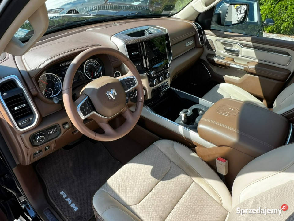 Dodge RAM Salon 57 Hemi Gaz Bezwypadkowy VAT 23 podgrzewane fotele