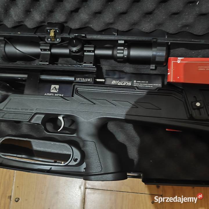 Wiatrówka PCP Aselcon mx8 kaliber 55 Dwa Ruda Śląska