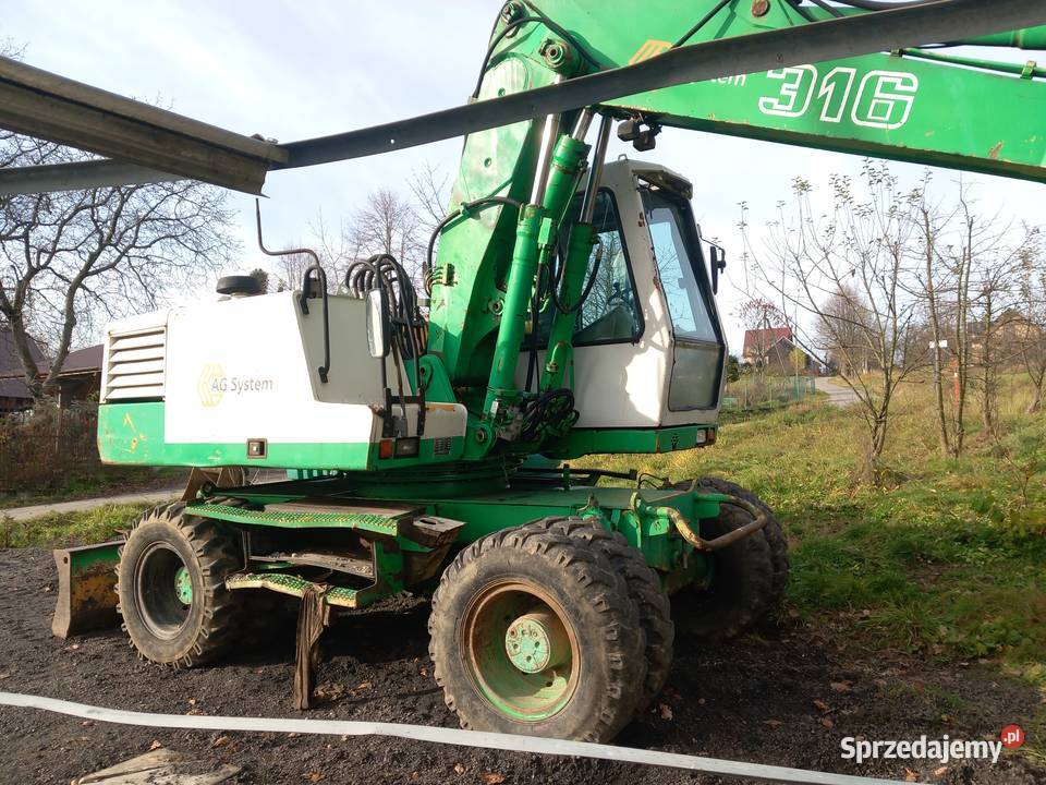 Koparka kołowa Klecza Dolna