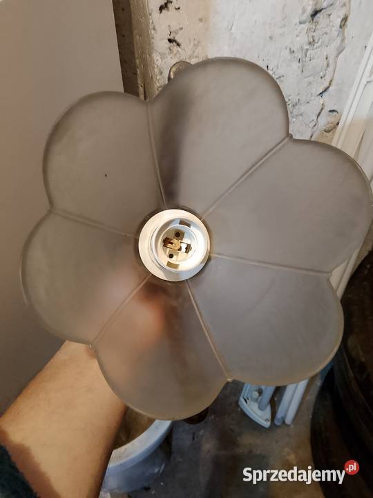 Żyrandol szkło matowe Lubartów