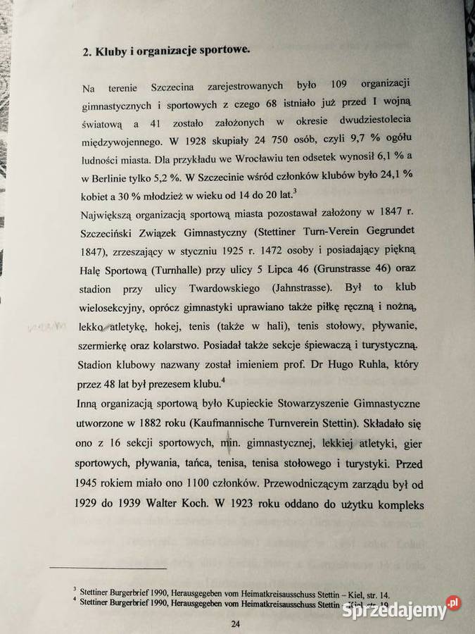 3826 Kluby I Organizacje Sportowe Szczecin zachodniopomorskie