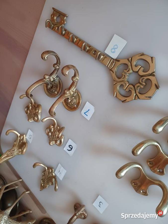 Wieszak mosiężny Poznań