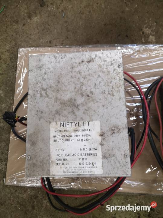 Ładowarka prostownik podnośnika nifty lift Mirachowo sprzedam