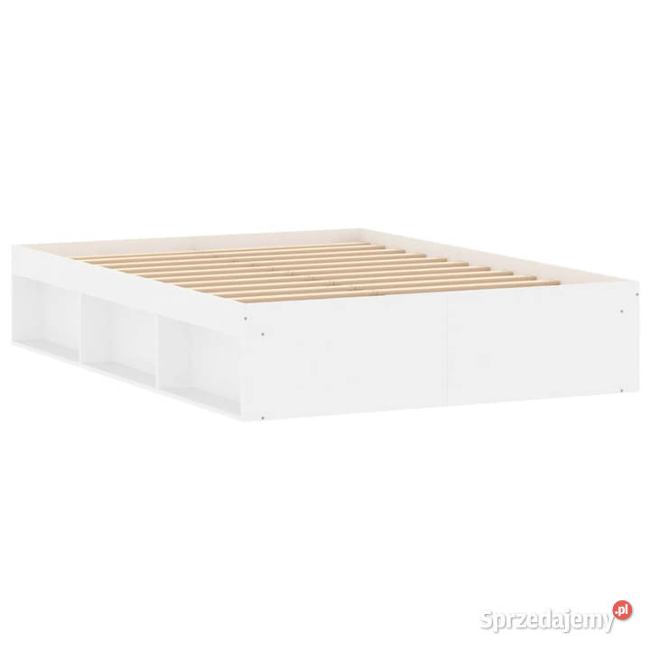 Rama łóżka biała 135x190 WM3203908 Warszawa