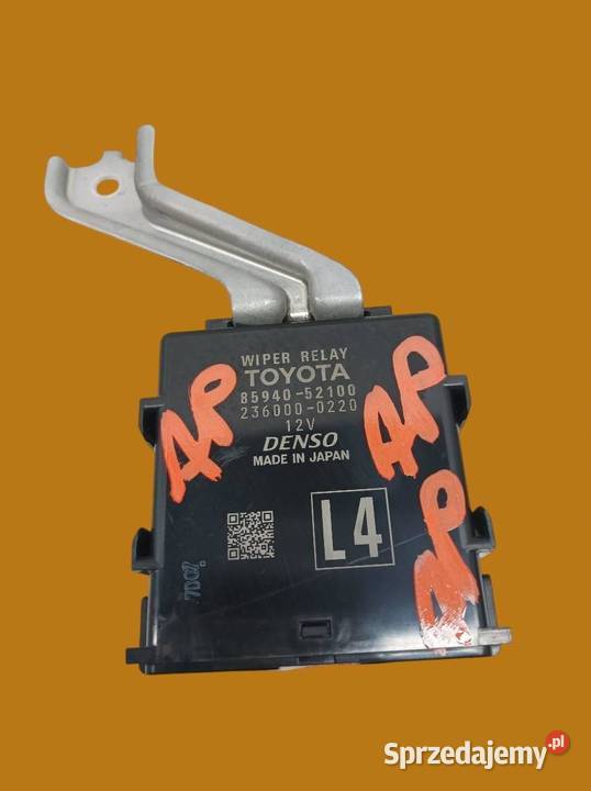 MODUŁ WYCIERACZEK 8594052100 Toyota Yaris IV Komputery