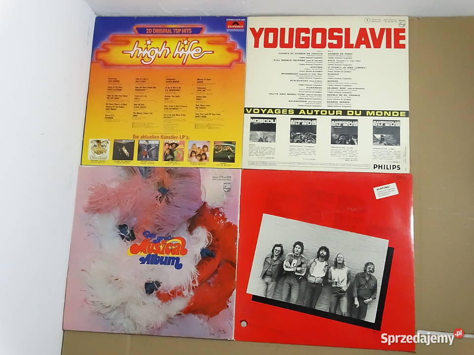 Zestaw 12 płyty winylowych LP Pop Rock Operetka Biłgoraj sprzedam