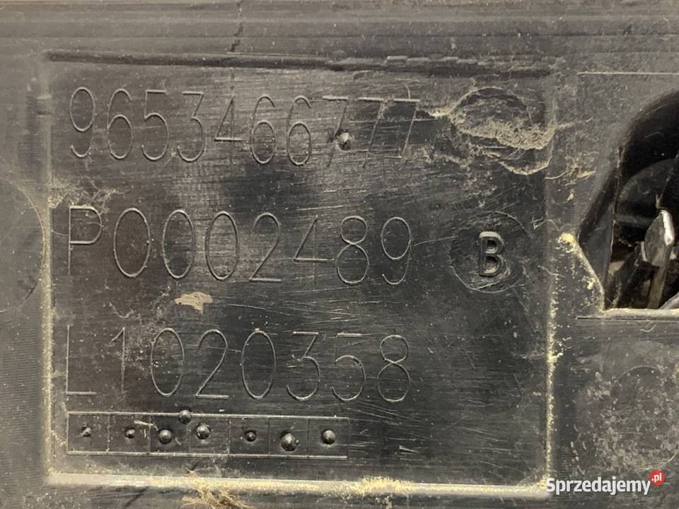 ATRAPA GRILL PEUGEOT 307 0012 9653466777 sprzedam