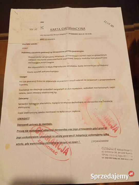 EASYTRONIC sterownik do Opel Corsa 12 16v ste świętokrzyskie Kielce