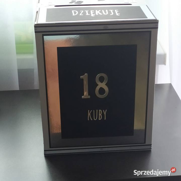 Pudełko na 18 urodziny Rękodzieło artystyczne Konin