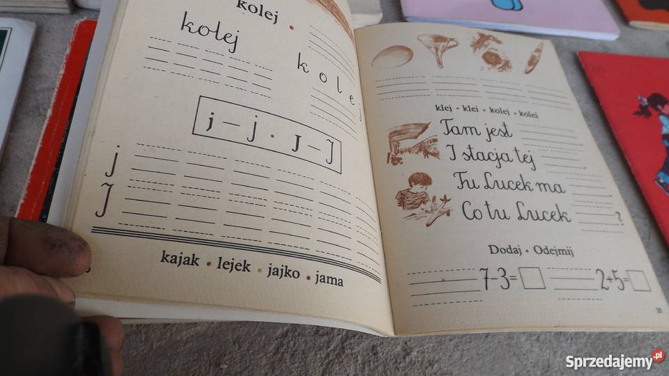 Stare książki bajki dzieci z Prlu Grodziczno