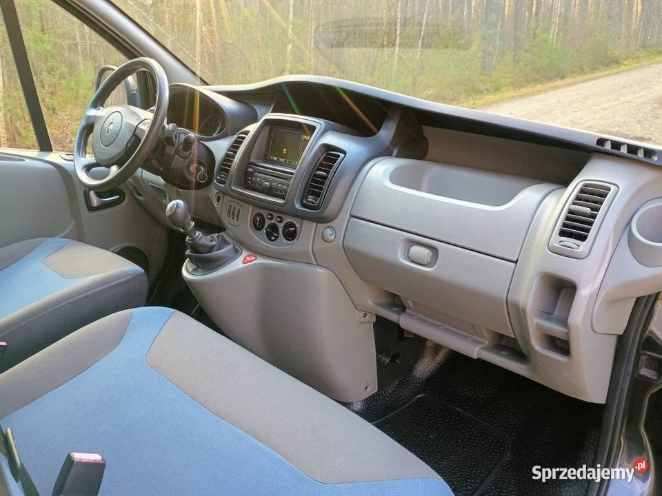 Trafic 20 DCI 115 Dubel Kabina Brygadówka Klima Renault Mielec