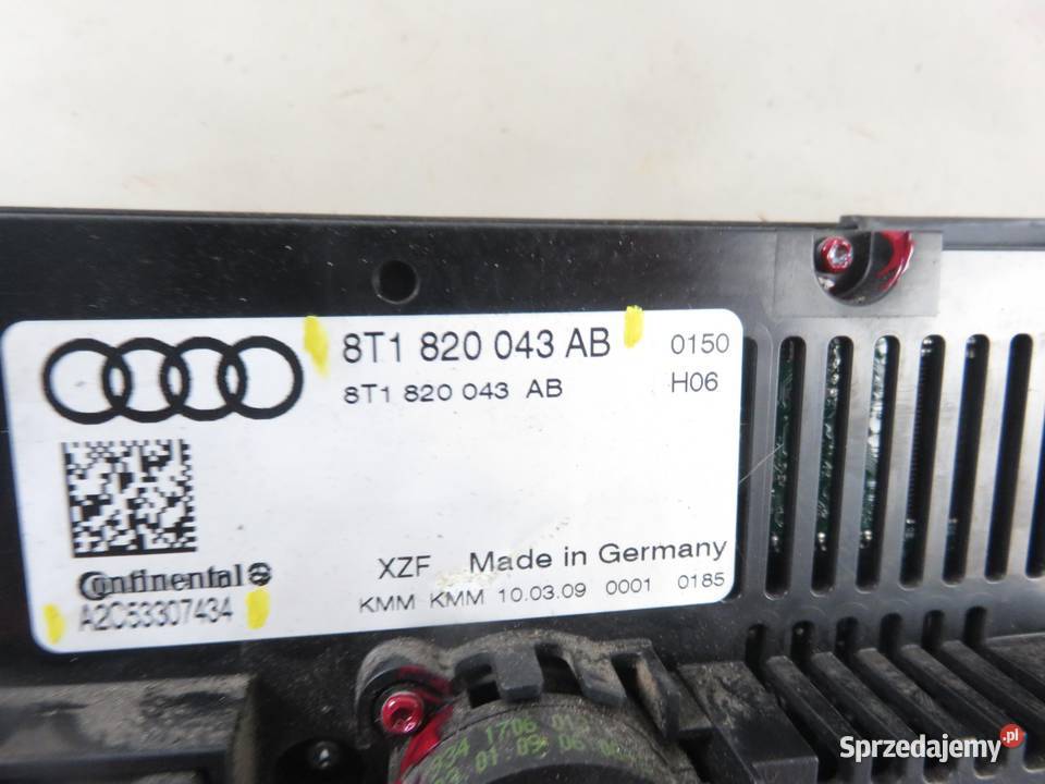 KLIMATRONIK AUDI A4 B8 SEDAN 8T1820043AB osobowe