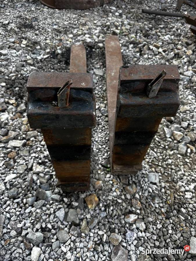 Widły do wózka ładowarki solidne zachodnie Janików