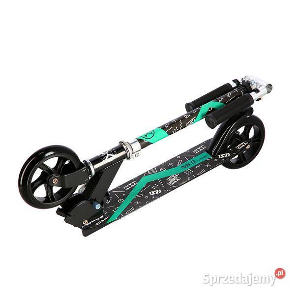 Hulajnoga Nils Extreme HD045 czarno zielona Dębica