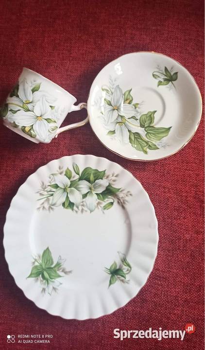 Miseczka Royal Albert Paragon Trillium 1900 Porcelana i szkło Gdańsk