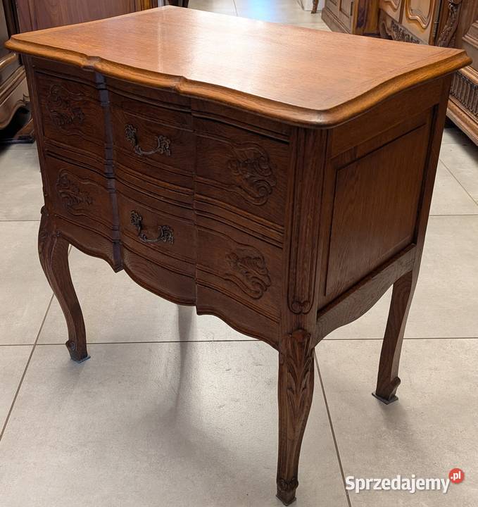 Dębowa komoda ludwikowskasklep Dąbrowa Górnicza