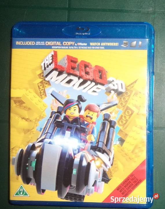 film Bluray The Lego movie 3D English brak Rzeszów