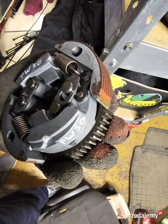 Yamaha PW 50 sprzęgło odśrodkowe okładziny PW50 dolnośląskie Jelenia Góra sprzedam