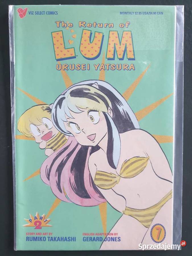 The Return Of LUM Urusei Yatsura 10 komiksów USA