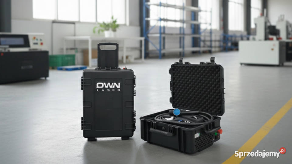 Czyszczarka laserowa OWN Pulse 300W inwestycja Kraków