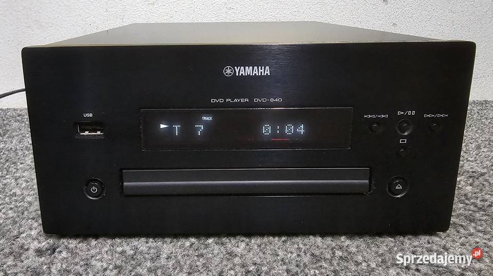 Odtwarzacz płyt CD Yamaha DVDE840 USB Pianocraft Kraków