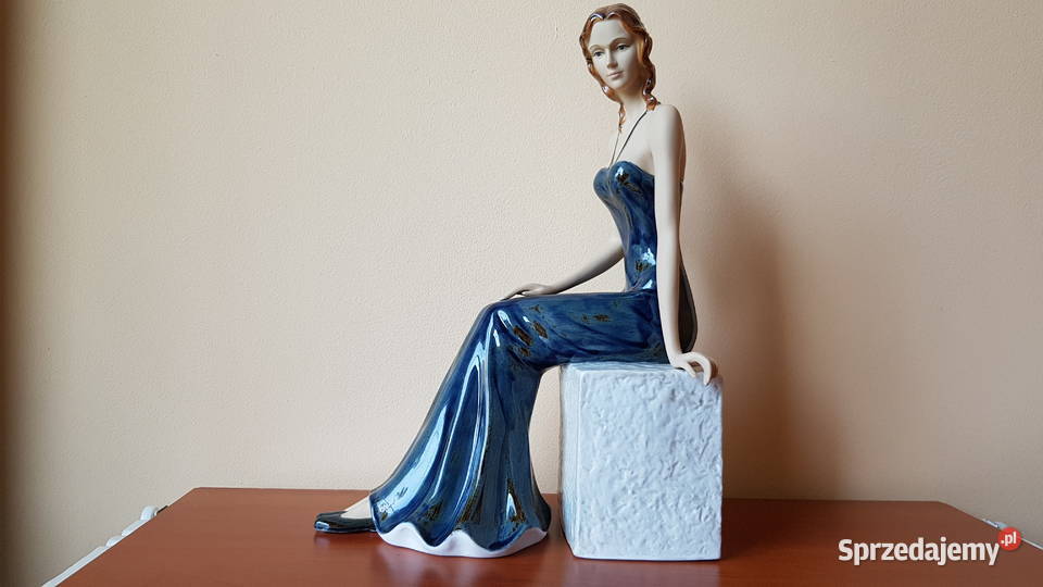 Porcelanowa figurka Dama Leonardo Collection Dąbrowa Górnicza sprzedam