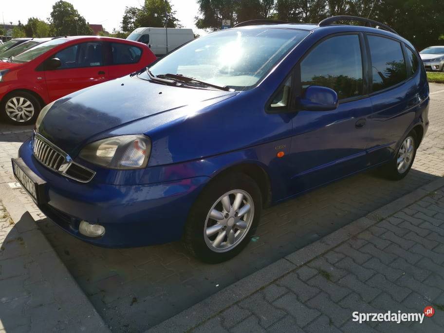 Daewoo RezzoTacuma rodzinny minivan z LPG centralny zamek