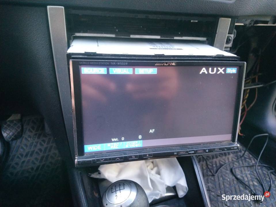 Alpine IVA W502R procesor Alpine pxa h701 śląskie Katowice