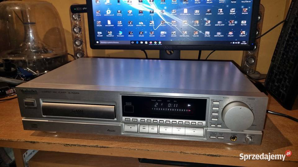 Odtwarzacz CD Technics SLPG520A JOG MASH Silver łódzkie sprzedam