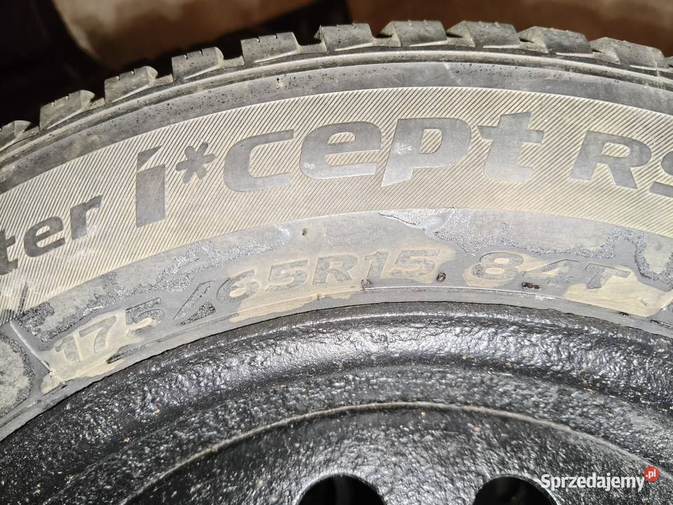 Koła Stalowe z Oponami Zimowymi Hankook Zgorzelec